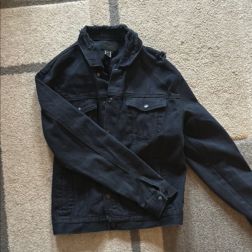 Forever 21 Black Denim Jacket
